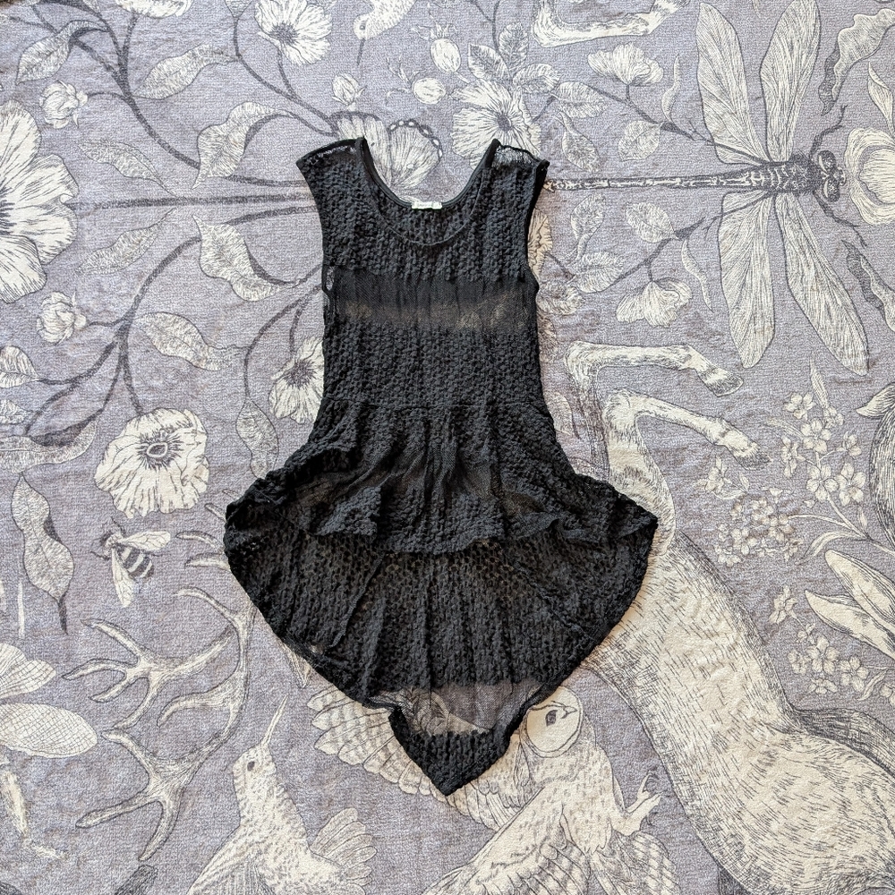 Goth Lace Top
